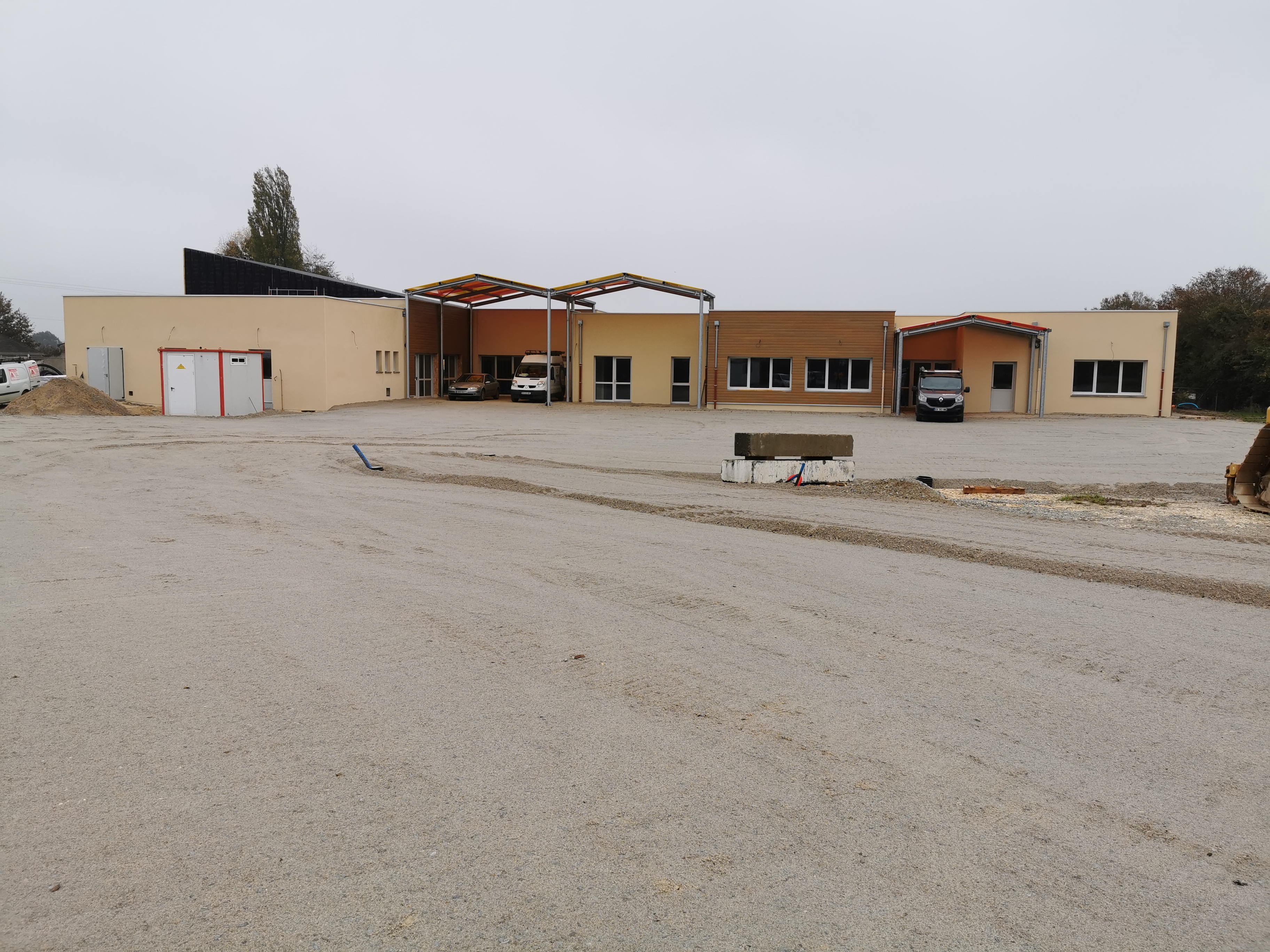 avancement travaux ecole merlerault