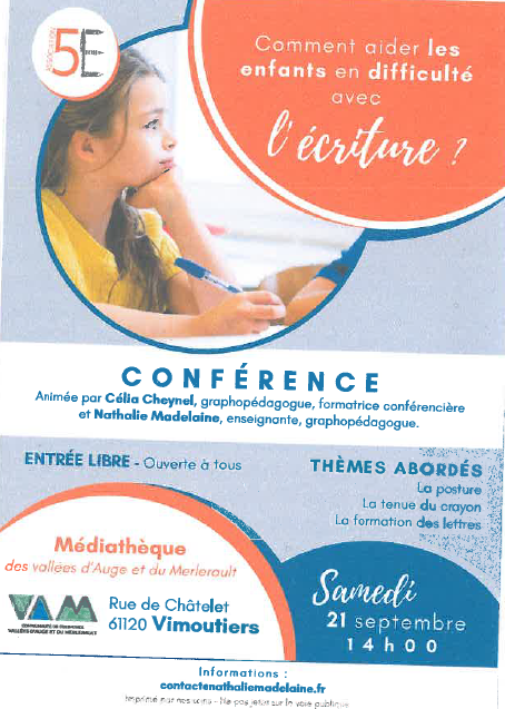 conférence ecriture 21sept2019