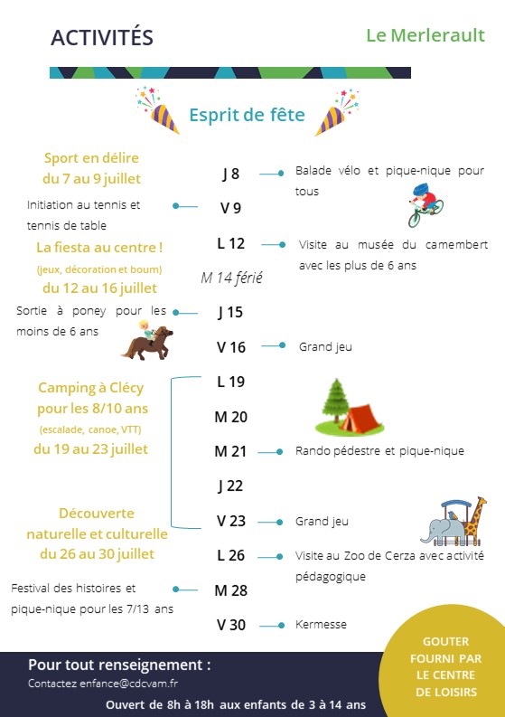 Programme CDL Le Merlerault